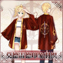 Fate/Grand Order Mordred-Kimono Unisex Yukata Anime, ropa de abrigo Haori, bata de baño, disfraz de Cosplay para hombres y mujeres, 1 ud. 2024 - compra barato