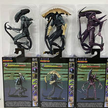Figura de acción de Alien Vs Predator, maquinilla de afeitar, Alien aracnoid, Chrysalis, Alien Warrior, NECA, juguete coleccionable, regalo de 18cm 2024 - compra barato