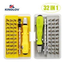 KINDLOV Screwdriver Set Torx Hex Angle Bit Kit Precision 32 In 1 Parafusadeira Mini Screw Driver Magnetic Multitools Hand Tools 2024 - buy cheap