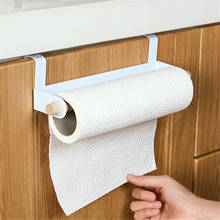 Kitchen Paper Towel Holder Under Cabinet Roll Rack Tissue Hanger Bathroom Toilet Storage Rack Self-adhesive Accessories 2021 2024 - buy cheap