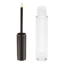 Mini tubo de cílios vazio para maquiagem, frascos de delineador com pincel e tampões para cílios, 1 peça 2024 - compre barato