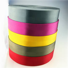 10M 1.5 Inch 38mm Red Yellow White Silver Blue Black Thick Nylon Fabric Webbing Tape For Making Strapping Belting Bag Strap 2024 - buy cheap