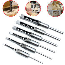 4pcs/5pcs/6pcs Square Hole Drill Bit Auger Bit Steel Mortising Drilling Craving Woodworking Tools 2024 - buy cheap