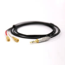 Per piece 5N OFC Silver Plated with Shielding HE-5 HE-6 HE-400 HE-500 Headphone Upgrade Cable 2024 - buy cheap