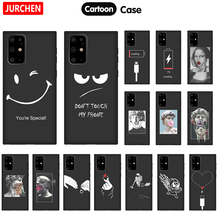 Jurchen-capa de silicone 3d para proteção macia, capinha de celular preta em tpu para huawei honor 30, 20s, 10, 10i, 20i, lite, honor view 20, 30, pro 2024 - compre barato