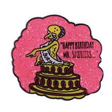 Mr. Burns Mr. Smithers gay pride fantasy enamel pin happy birthday brooch jewelry badge 2024 - buy cheap
