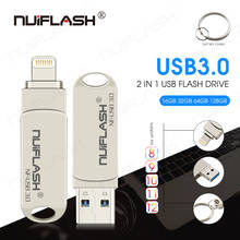 Real Capacity USB Flash Drive for iPhone 32GB 64GB 128GB flash memory stick USB 3.0 pen drive high quality U disk 2024 - buy cheap