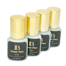 New Arrival Original Korea IB Ibeauty Super Plus Glue Eyelash Extensions Black Glue Gold Cap 1s Fast Dry Free Shipping 4pcs/lot 2024 - buy cheap