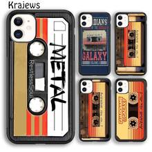 Krajews Awesome mix cassette Phone Case Cover For iPhone 5 SE 6s 7 8 plus X XR XS 11 12 13 pro max Samsung Galaxy note S8 S9 S10 2024 - buy cheap