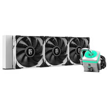 Deepcool CAPTAIN 360X white 360mm CPU Liquid Cooler, 3 120mm PWM fans support LGA2066/1200/115X AMD TRX4/TR4/AM4 2024 - buy cheap