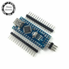 Controlador nano 3.0 5 tamanhos, compatível com arduino nano ch340, dispositivo usb sem cabo nano v3.0 para arduino 2024 - compre barato