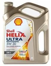 Масло моторное SHELL Helix Ultra Professional AM-L 5W-30 синтетика 4 л. 550046353 2024 - купить недорого