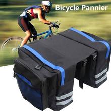 Bolsa multifuncional para asiento trasero de bicicleta, bolso de hombro para maletero, alforja de almacenamiento, accesorios para SILLÍN 2024 - compra barato