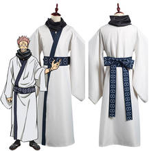 Jujutsu kaisen cosplay sukuna ryume traje cosplay quimono roupas halloween carnaval terno 2024 - compre barato