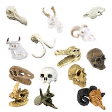 Reptile,Snake,Turtle,Vivarium Rock,Caves,Decor Aquarium Ornament Skull Head 2024 - buy cheap