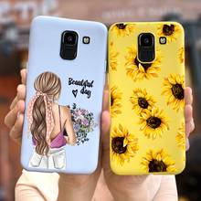 Colorful Case For Samsung Galaxy J6 2018 J600F Soft Slim Cute Silicone Cover on For Samsung Galaxy J6 Plus J6+ J610F Phone Cases 2024 - buy cheap