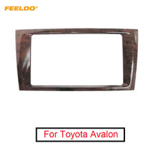 FEELDO 2Din Car Radio Stereo Face Fascia Frame For Toyota Avalon DVD Dash Fascia Panel Frame Installation Kit #AM4892 2024 - buy cheap