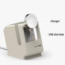 Watch Stand Retro Charger Dock Compact Station For Apple Watch Series 1/2 38mm 42mm TPU Stand Charging Desktop Holder Docking 2024 - buy cheap
