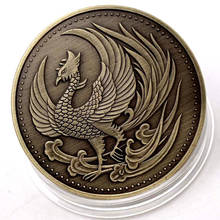 Памятная монета Япония Феникс античная бронза коллекция монет подарок сувенир ремесла Искусство 2024 - купить недорого