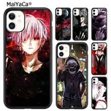Maiyaca japenese anime tóquio ghoul kaneki telefone capa para iphone 5 se 6s 7 8 plus x xr xs 11 12 13 pro max galaxy s8 s9 s10 2024 - compre barato