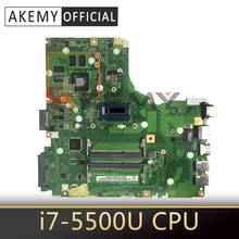 Akemy placa-mãe do portátil para acer aspire E5-473 i7-5500U mainboard LA-C341P sr23w N16V-GM-B1 ddr3 2024 - compre barato