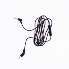 Cable de Audio con micrófono para auriculares Bose QC3, 1,2 m, 2,5mm, macho a 3,5mm, macho 2024 - compra barato