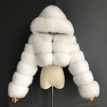 S-3XL-abrigo de piel sintética para Mujer, chaqueta gruesa y cálida, elegante, color rosa, invierno, 2021 2024 - compra barato
