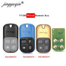 jingyuqin XKXH00EN XKXH01EN XKXH02EN Xhorse VVDI Universal Wired Remote Car Key 4 Buttons for VVD2/VVDI Key Tool English Version 2024 - buy cheap