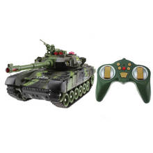 44CM Remote Control Tank Rechargeable Battle Launch 2.4Ghz Infrared Remote Off-Road Tracked Remote Control Car Child Boy Toy 2024 - buy cheap