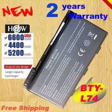 Аккумулятор HSW для ноутбука MSI CX500 CX500DX CX705X CX623 L74 L75 A7005 EX460 EX610 CX700 Bty-l74 MSI CX620, 9 ячеек, быстрая доставка 2024 - купить недорого