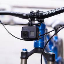 Высокопрочные аксессуары для руля велосипеда cnc из алюминиевого сплава Кронштейн для монтажа камеры 2024 - купить недорого