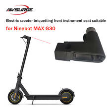 Asiento de instrumento delantero para patinete eléctrico, piezas profesionales de alta calidad, apto para Ninebot MAX G30 2024 - compra barato