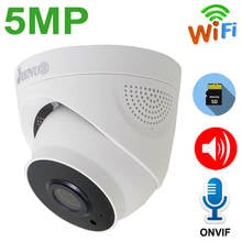 JIENUO 5MP IP Camera Wifi Two-Way Audio Cctv Security Surveillance Indoor Cam Wireless Infrared Night Onvif Dome HD Home Camera 2024 - buy cheap