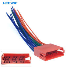 LEEWA-Adaptador de arnés de cables de enchufe macho para coche, dispositivo de Audio estéreo de 20 pines para Volkswagen Polo/Bora/Passat/Golf/ Skoda, CD 2024 - compra barato