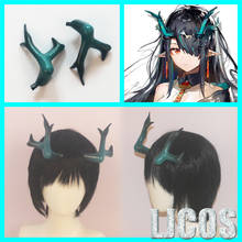 Anime Game Arknights Dusk Cosplay Horns Hair Clip Props Cosplay Costume Men Women Student Barrettes Hair Accessories Xmas Gifts 2024 - buy cheap