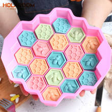 Holaroom Practical Silicone Honeycomb Cake Mold DIY Chocolate Dessert Baking Molds Cookie Cake Making Mould Kitchen Supplies 2024 - buy cheap