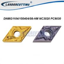 DNMG110404/110408-HS/HM PC9030 DNMG110404/08-HM NC3020 NC3030 NC3120 *10PCS kORLOY Carbid Turning Inserts 2024 - buy cheap