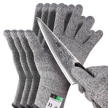 Safe Cut Resistant Gloves with Grip Dots High Performance Level 5 Protection Food Grade kitchen gadgets knife glove 2024 - buy cheap