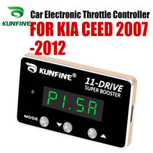 Kunfine-controlador eletrônico de acelerador de carros, potente, para kia ceed 2007-2012, peças de ajuste 2024 - compre barato