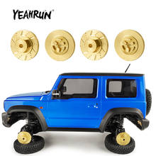 YEAHRUN Wheel Hub Counterweight Coupler for Jimny 1/18 RC Crawler Car Upgrade Parts Brass Steering Knuckles Blocks 2024 - buy cheap
