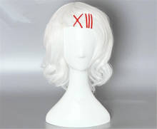 Аниме Tokyo Ghoul Juzo Suzuya Juuzou чистый белый термостойкий косплей костюм парик A1058 2024 - купить недорого