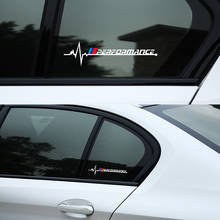 Наклейка на окно автомобиля для bmw X1 X3 X4 X5 X6 X7 e46 e90 e60 e39 f30 e36 f10 f20 e60 e92 e30, 2 шт. 2024 - купить недорого