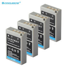 Batería PSBLS5 PS-BLS5 BLS5 para Olympus OM-D, bolígrafo de E-M10, E-PL2, E-PL5, E-PL6, E-PL7, Stylus1, E-PM2, batería de cámara de 1800mAh 2024 - compra barato