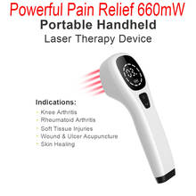 Healthcare Sore Knee Relief Innovative Health Device Body Pain Relief Back Massager Device Laser Acupuncture LLLT 2024 - buy cheap