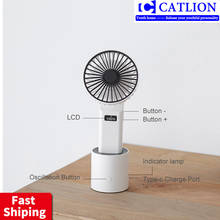 Fan Mini Portable Ventilador Hand Neck Fans Handheld Usb Rechargeable Folding Cooling Desk Small Hanging Air Conditionesmall fan 2024 - buy cheap