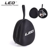 LEO Portable Fishing Reel Bag Accessories Protective Outdoor Case Cover Box Pouch Fishing Bag High EVA Fish Wheel Storage Bag 2024 - buy cheap