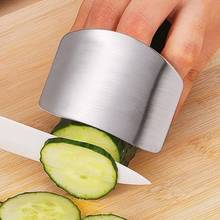 1Pc Kitchenware Stainless Steel Hand Guard Vegetable Cutting Finger Guard Finger Protector Kitchen Gadgets Kitchen Accessories 2024 - buy cheap