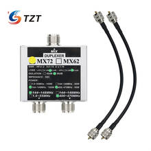 TZT MX72 2-Way Antenna  Combiner Splitter VHF UHF Accessories For Walkie Talkie Two-Way Radio 2024 - buy cheap