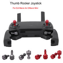 Controle inteligente vara polegar rocker joysticks para dji mavic ar 2/ar 2s/mavic mini/mini 2 zangão controle remoto 2024 - compre barato