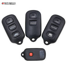 2+1/3+1 Button Remote Car Key Shell Case Housing for Toyota Sequoia Prius RAV4 Tacoma Camry Solara Avalon Highlander 4Runner 2024 - buy cheap